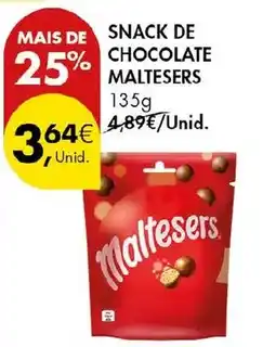 Pingo Doce snack de chocolate maltesers promoção