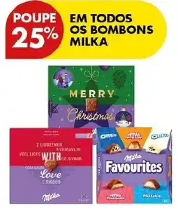 Pingo Doce Milka bombons promoção