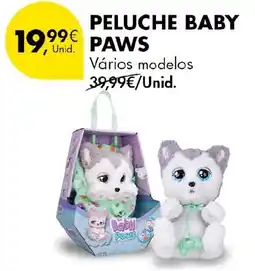 Pingo Doce Peluche baby paws promoção