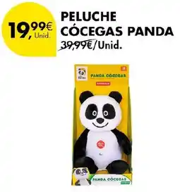 Pingo Doce Peluche cócegas panda promoção