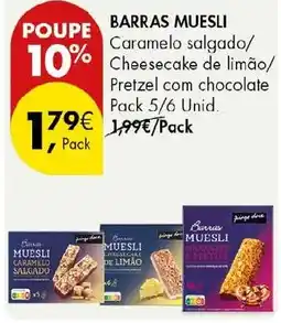 Pingo Doce Barras muesli promoção