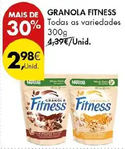 Pingo Doce Granola fitness promoção