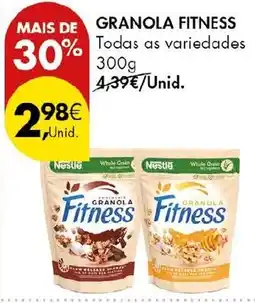 Pingo Doce Granola fitness promoção