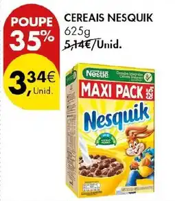Pingo Doce Cereais nesquik promoção