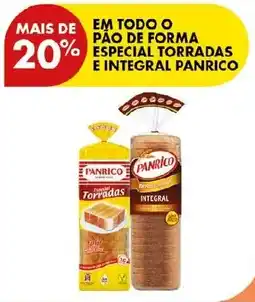 Pingo Doce Pão de forma especial torradas e integral panrico promoção