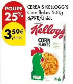 Pingo Doce Cereais Kellogg's Corn Flakes promoção