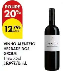 Pingo Doce vinho alentejo herdade dos grous promoção