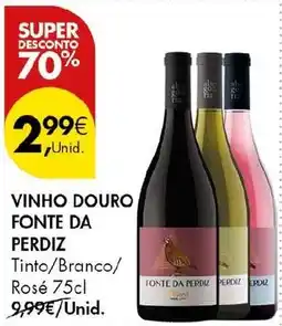 Pingo Doce Vinho douro fonte da perdiz promoção