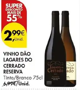 Pingo Doce vinho dão lagares do cerrado reserva promoção