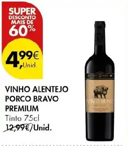 Pingo Doce Vinho alentejo porco bravo premium promoção