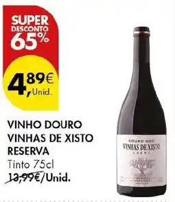 Pingo Doce Vinho douro vinhas de xisto reserva promoção