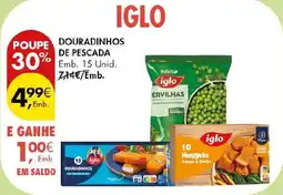 Pingo Doce Douradinhos de pescada iglo promoção