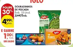 Pingo Doce Douradinhos de pescada iglo promoção