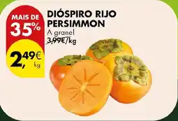 Pingo Doce Dióspiro rijo persimmon promoção