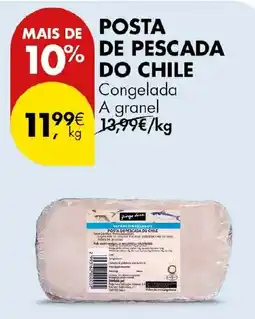 Pingo Doce Posta de pescada do chile promoção