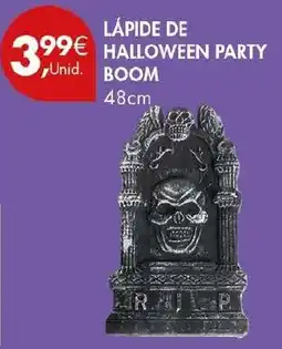 Pingo Doce Lápide de halloween party boom promoção