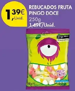 Pingo Doce Rebuçados fruta pingo doce promoção
