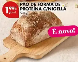 Pingo Doce Pão de forma de proteína c/nigella promoção