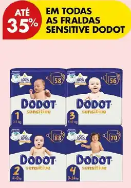 Pingo Doce Fraldas sensitive dodot promoção