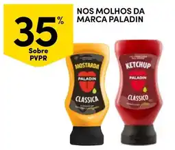 Continente Nos molhos da marca paladin promoção
