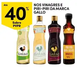 Continente Nos vinagres e piri-piri da marca gallo promoção