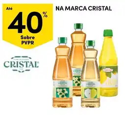 Continente Na marca cristal promoção