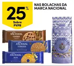 Continente Nas bolachas da marca nacional promoção