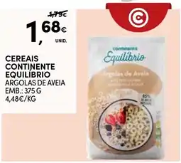 Continente Cereais continente equilíbrio promoção