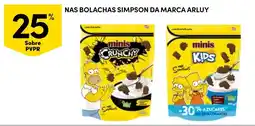 Continente Nas bolachas simpson da marca arluy promoção