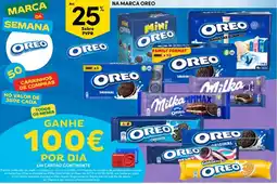 Continente Na marca oreo promoção