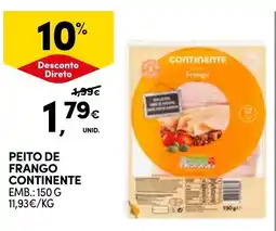 Continente Peito de frango continente promoção
