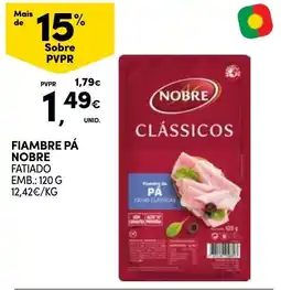 Continente Fiambre pá nobre promoção
