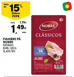 Continente Fiambre pá nobre promoção