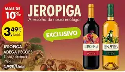 Pingo Doce jeropiga adega pegoes tinta/branca promoção