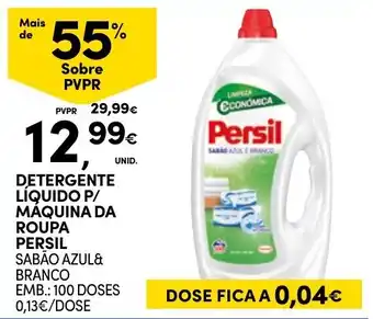 Detergente líquido p/ máquina da roupa Persil Sabão azul & branco