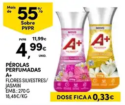 Continente Pérolas perfumadas a+ promoção