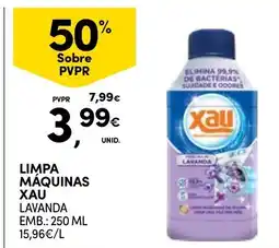 Continente limpa maquinas xau lavanda promoção