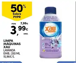 Continente Limpa máquinas xau promoção