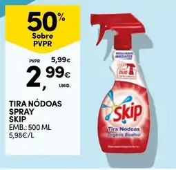 Continente Tira nódoas spray skip promoção