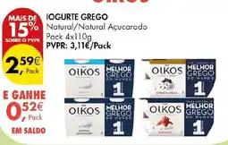Pingo Doce Iogurte grego oikos promoção