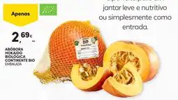 Continente Abóbora Hokaido biológica continente bio embalada promoção