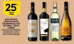 Continente Nos vinhos certificados da península de setúbal, tejo e lisboa promoção