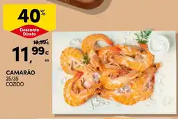 Continente Camarão promoção