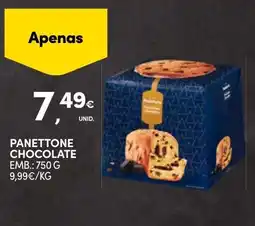 Continente Panettone chocolate promoção