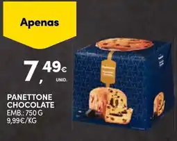 Continente Panettone chocolate promoção