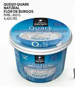 Continente Queijo quark natural flor de burgos promoção