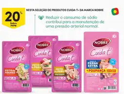 Continente Nesta seleção de produtos cuida-t+ da marca nobre promoção