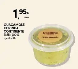 Continente Guacamole cozinha continente promoção