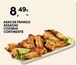 Continente Asas de frango assadas cozinha continente promoção