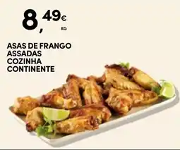 Continente Asas de frango assadas cozinha continente promoção